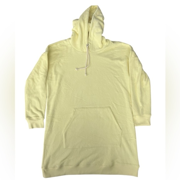 Outerknown Women's Hightide Hooded Terrycloth Swim Coverup Casual Dress Sz M NWT - Picture 3 of 8